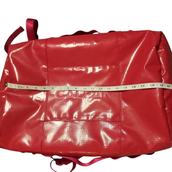 Calpak Glossy Hot Pink Travel Duffel - Picture 2 of 8